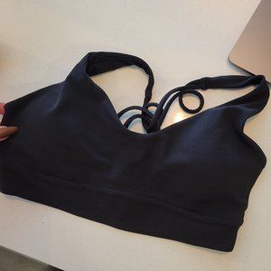 Athleta Black Sports Bra (XS)